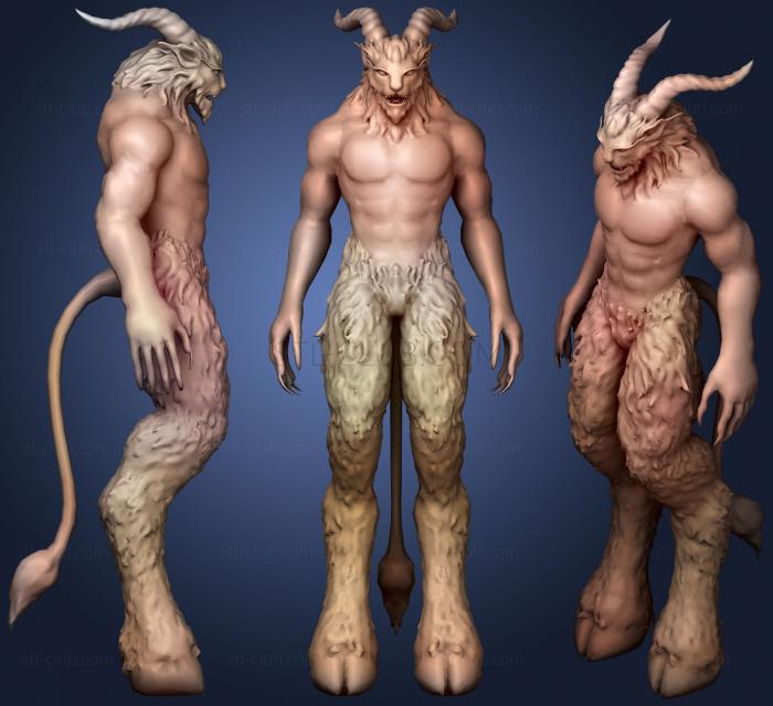 3D model Satyr (STL)